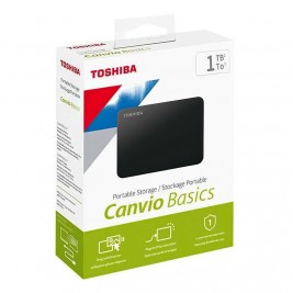 Toshiba Disco Duro Externo 1 Tb Usb 3.0 Canvio Basics