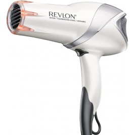 Secadora Revlon rvdr5105 N3 Laser Brilliance 1875 W, Ionic – Secador de infrarrojos, Blanco/Gris