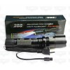 Linterna eléctrica Stun Gun con puntero láser rojo, modelo Police-288 3 en 1 con 12,000,000 voltios (12000 Kv)