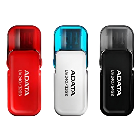 FLASH MEMORY ADATA UV240 - UNIDAD FLASH USB 2.0 - 32 GB
