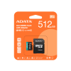 ADATA MICRO SDXC CARD WITH ADAPTER UH5 I DE 512GB