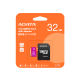 ADATA MICRO SDXC CARD WITH ADAPTER UH5 I DE 32GB