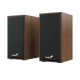 GENIUS ALTAVOCES ESTÉREO DE MADERA ALIMENTADO POR USB SP-HF180