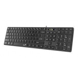Teclado Genius Slimstar 126 Multimedia Usb Ultradelgado Negro Español