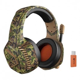 Audífonos Inalámbricos Bluetooth USB Meetion Gamer MT-BTH014 Verde