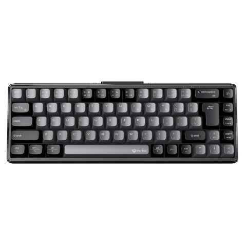Teclado Mecanico Gamer Meetion Mk12 Inalambrico Bluetooth Teclado Negro Idioma Español Latinoamérica