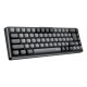 Teclado Mecanico Gamer Meetion Mk12 Inalambrico Bluetooth Teclado Negro Idioma Español Latinoamérica