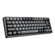 Teclado Mecanico Gamer Meetion Mk12 Inalambrico Bluetooth Teclado Negro Idioma Español Latinoamérica