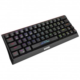 TECLADO MECANICO MARVO KG962G HÉCATE 61R BLACK