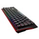 TECLADO MECANICO MARVO KG962G HÉCATE 61R BLACK