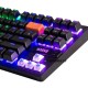 TECLADO MECÁNICO MARVO KRONE 87 KG901C GAMER, RGB, SWITCH BLUE, ANSI