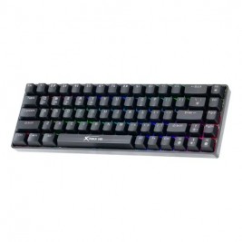 TECLADO MECÁNICO GAMER INALÁMBRICO XTRIKE ME GK994W RGB BLUETOOTH 5.0 2.4G COMPATIBLE CON MAC Y WINDOWS - NEGRO