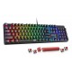 Teclado Mecánico Redragon K671 Sindri RGB Switch Red