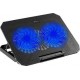 VENTILADOR STRIKE ME FN-818 2 FAN/ 2USB/ 5 NIVELES/ HASTA 17″