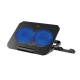 VENTILADOR STRIKE ME FN-818 2 FAN/ 2USB/ 5 NIVELES/ HASTA 17″