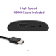 Roku Express HD, Wi-Fi rápido, con cable HDMI MTC y cable de extensión USB