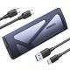 UGREEN Carcasa SSD, Externa USB C Sin Herramientas, Adaptador/Lector M.2