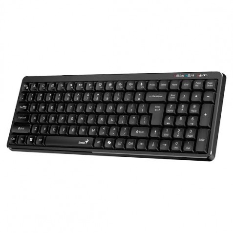 Teclado Genius Bluetooth Luxemate Q7100bt + 2,4 Ghz Ai