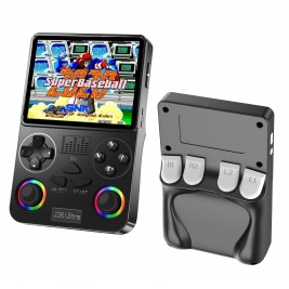 Consola de Juegos Portátil J36 Ultra Retro - Pantalla IPS de 3.5 Pulgadas, 64 GB, Más de 15000 Juegos Clásicos Integrados
