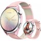 RELOJ INTELIGENTE KIESLECT LADY LORA 3 AMOLED 1.3″ 5ATM, ROSA